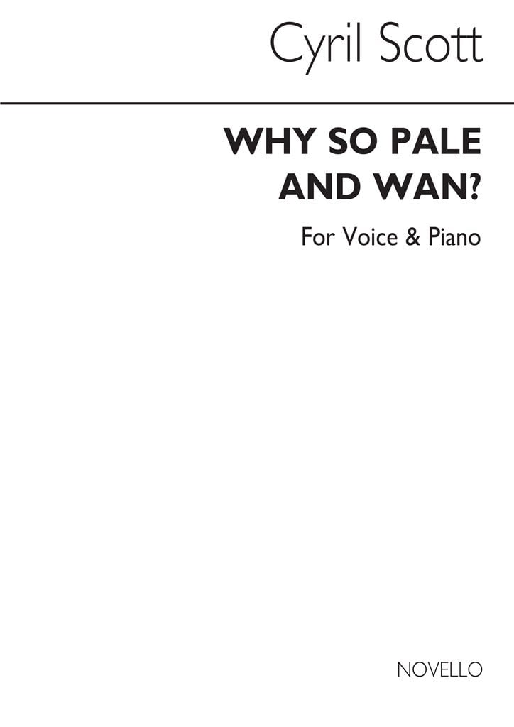 Why So Pale And Wan Op55 No.2 Voice/Piano (Key-f)